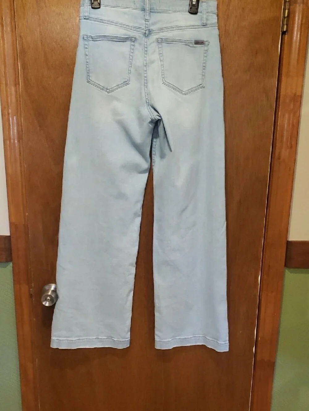 Joe's Jeans Light Blue Wide-Leg El Savadore High-Rise Jeans